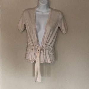 Short sleeved cardigan